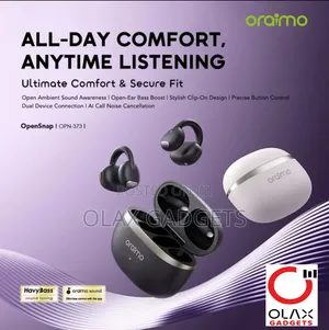 Oraimo OpenSnap OPN-373 Clip-on Earbuds - 26H Battery Open Ear Sound