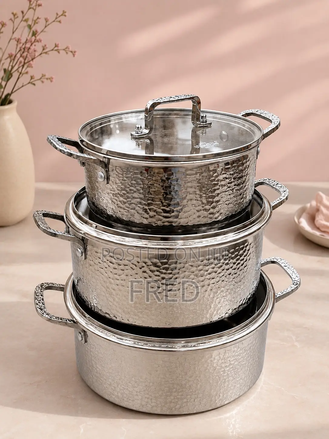 Karaca Powersteel 316+ Enzo 8-Piece Cookware Set