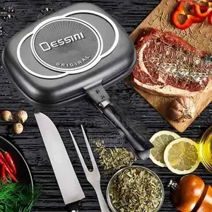 Chef Brand Double-Sided Grill Pan