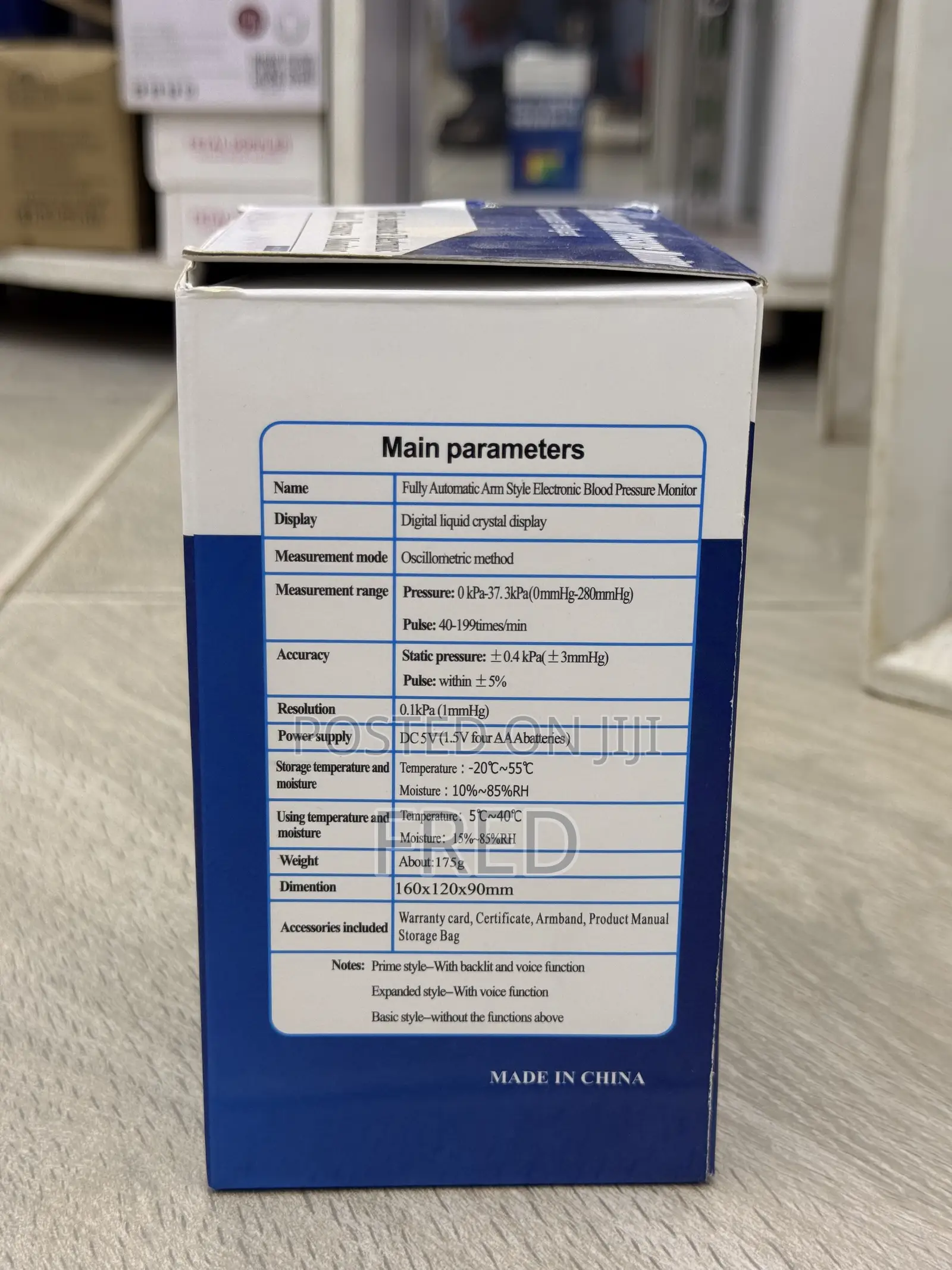 BP05 Electronic Blood Pressure Monitor
