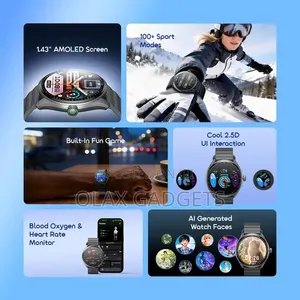 Oraimo Watch Nova 2R Lite OSW-824 AMOLED Smartwatch Bluetooth Calling