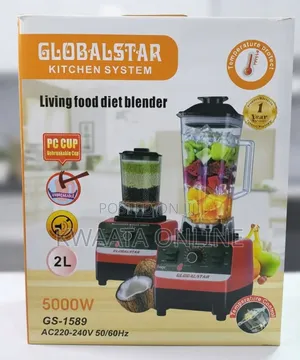 2L Globalstar Heavy Duty Commercial Living Food Diet Blender (GS-1589)