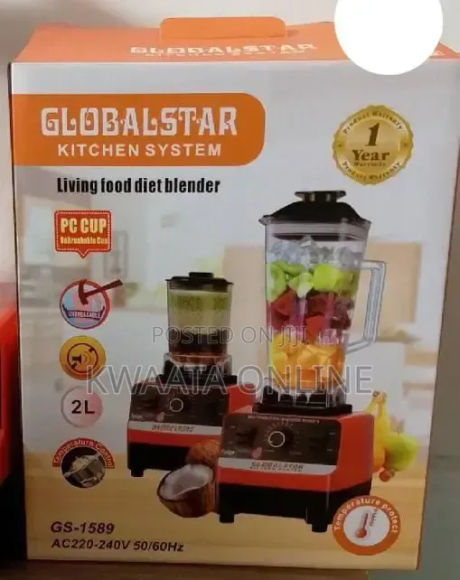 2L Globalstar Heavy Duty Commercial Living Food Diet Blender (GS-1589)