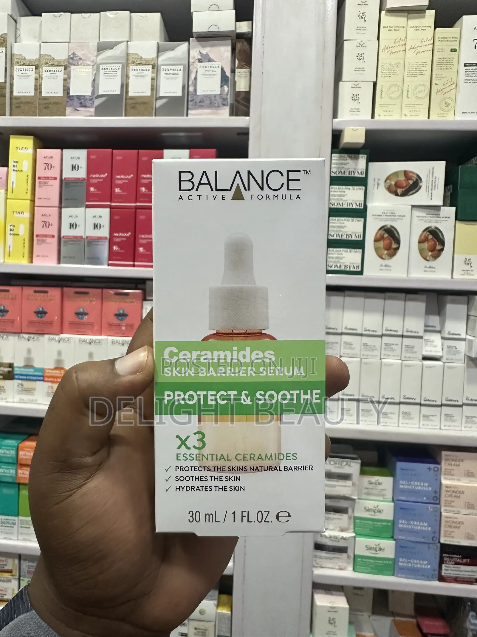 Balance Active Formula Ceramides Skin Barrier Serum,