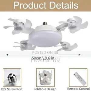 2in 1 Fan and Ceiling Light