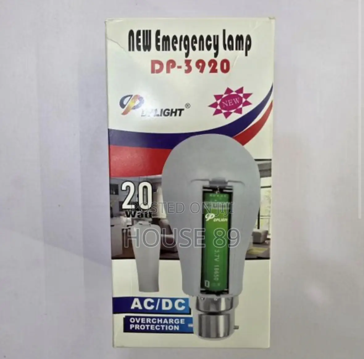 Emergency Self Charging Lamp