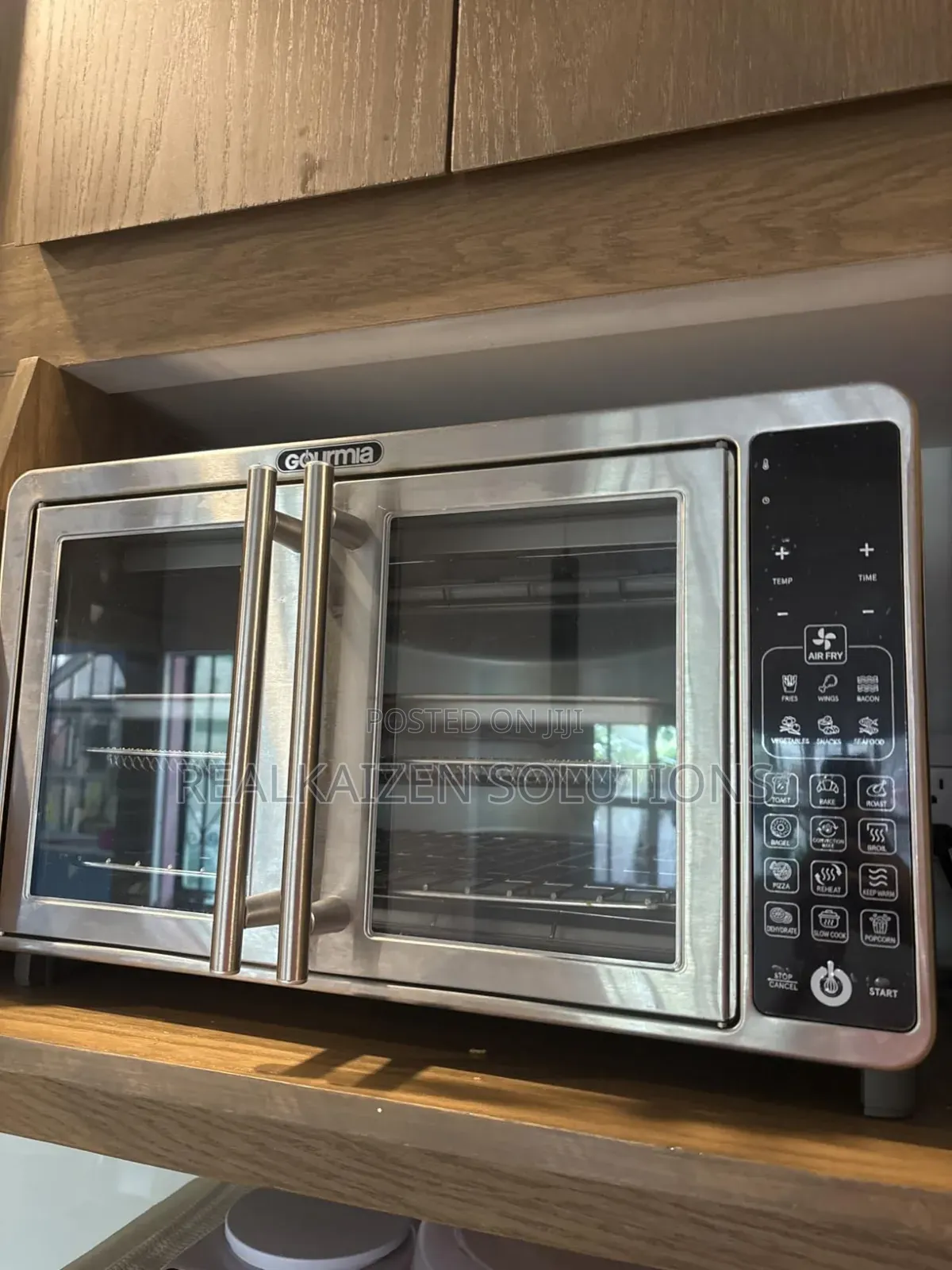 USA GOURMIA 19 in 1 Stainless Steel 24L Digital Oven With Air Fryer