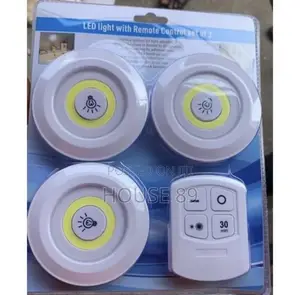 3 Wireless LED Puck Lights