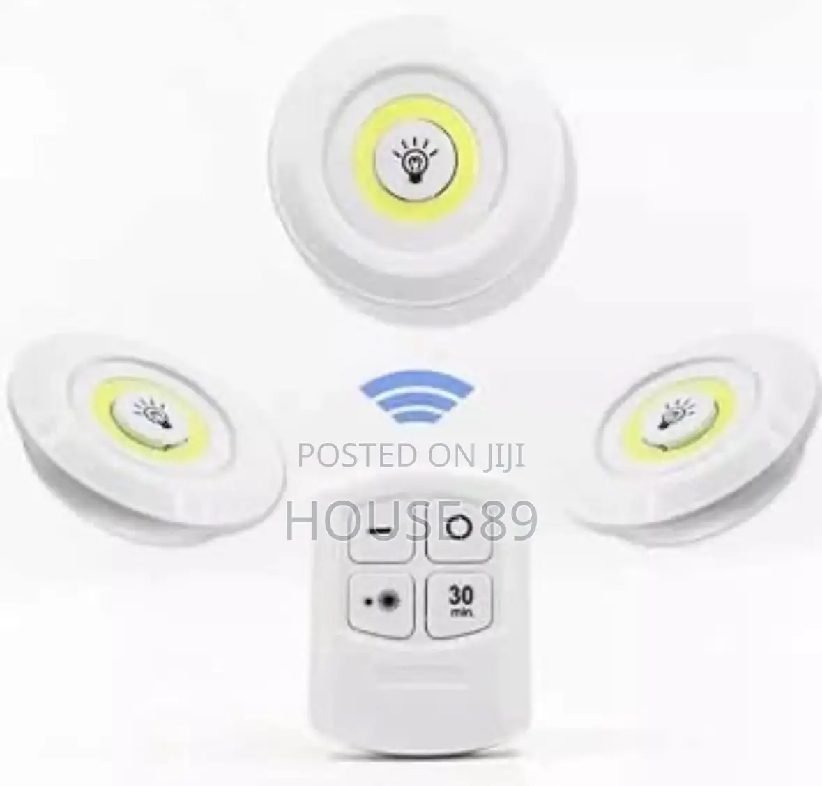 3 Wireless LED Puck Lights