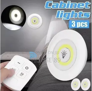 3 Wireless LED Puck Lights