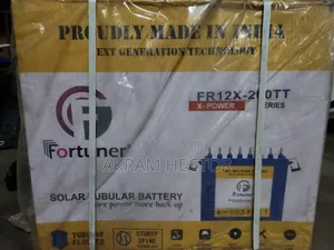 Fortuner Tubular Batteries 200ah- 12V