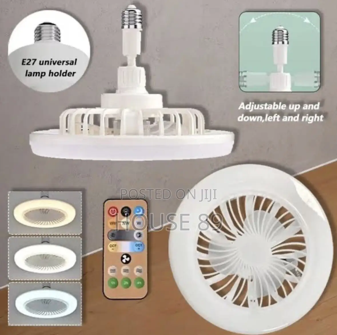 2 in 1 Multi Fan Light