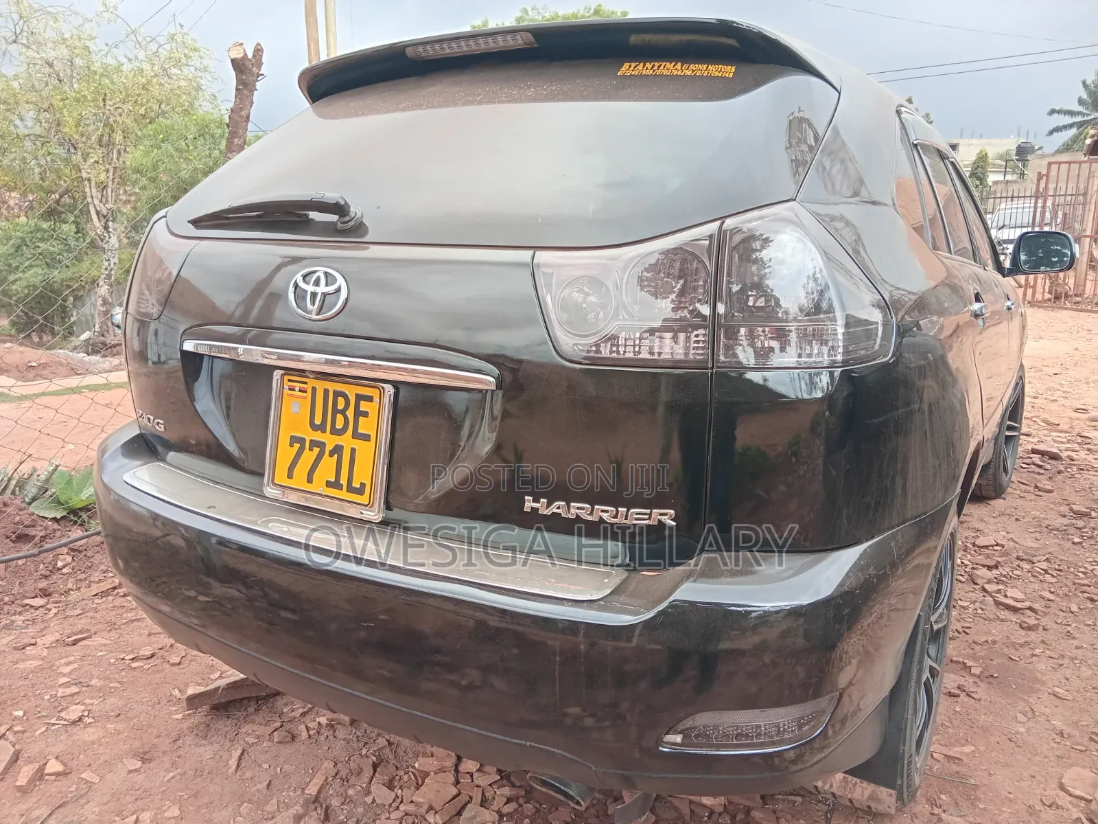 Toyota Harrier 2008 Black