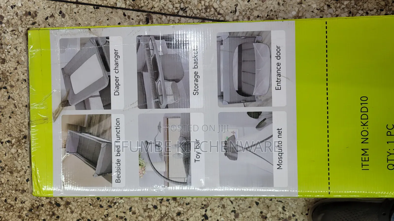 Baby Bedside Bed or Baby Playpen Crib