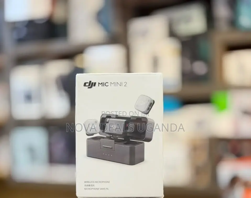 Dji Mic Mini 2 Combo, Compact Wireless Microphone System for Camera