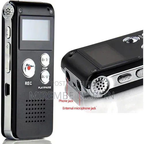 Multifunctional Rechargeable 8GB 650HR Digital Audio Voice