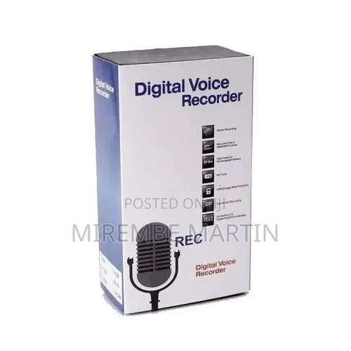 Multifunctional Rechargeable 8GB 650HR Digital Audio Voice