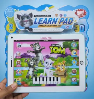 Talking Tom 3D Learn Pad Educational Tablet for Kids