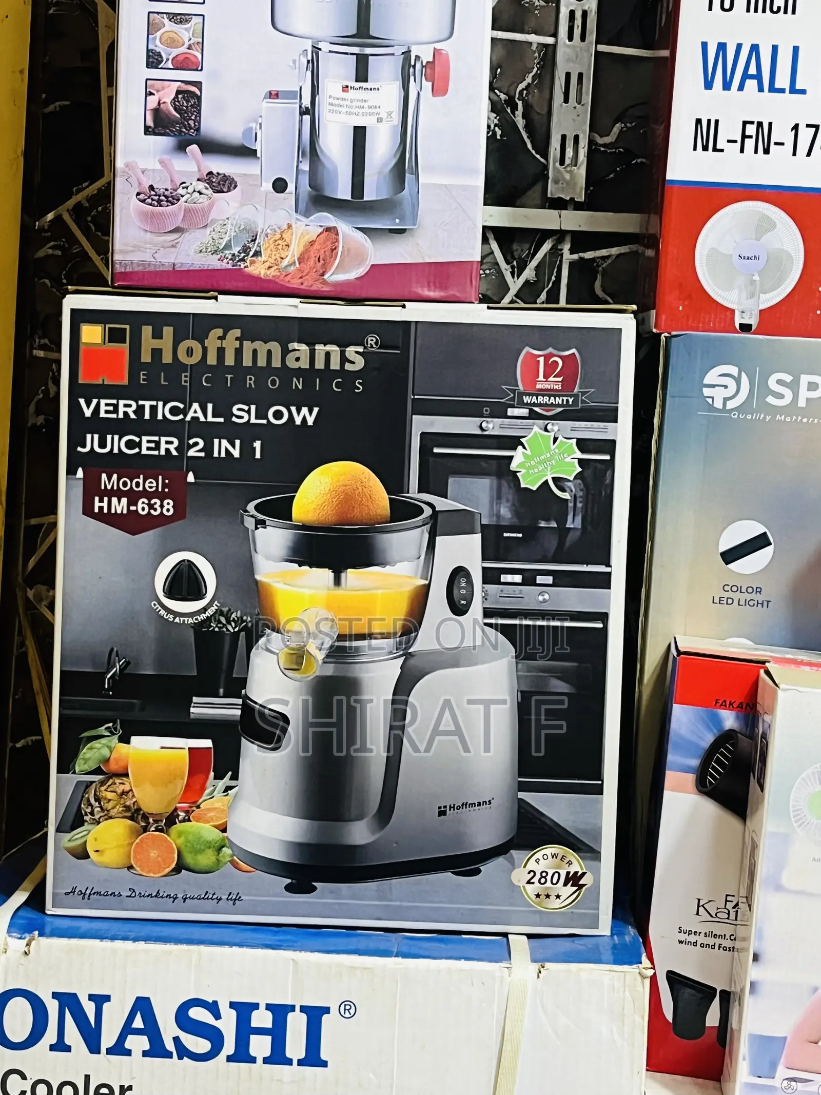 Slow Juicer 2in1 Hoffman