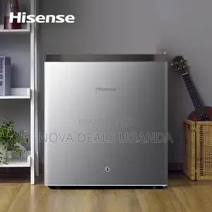 Hisense 60 Liter Single Door Mini Bar Bedroom Refrigerator, Silver