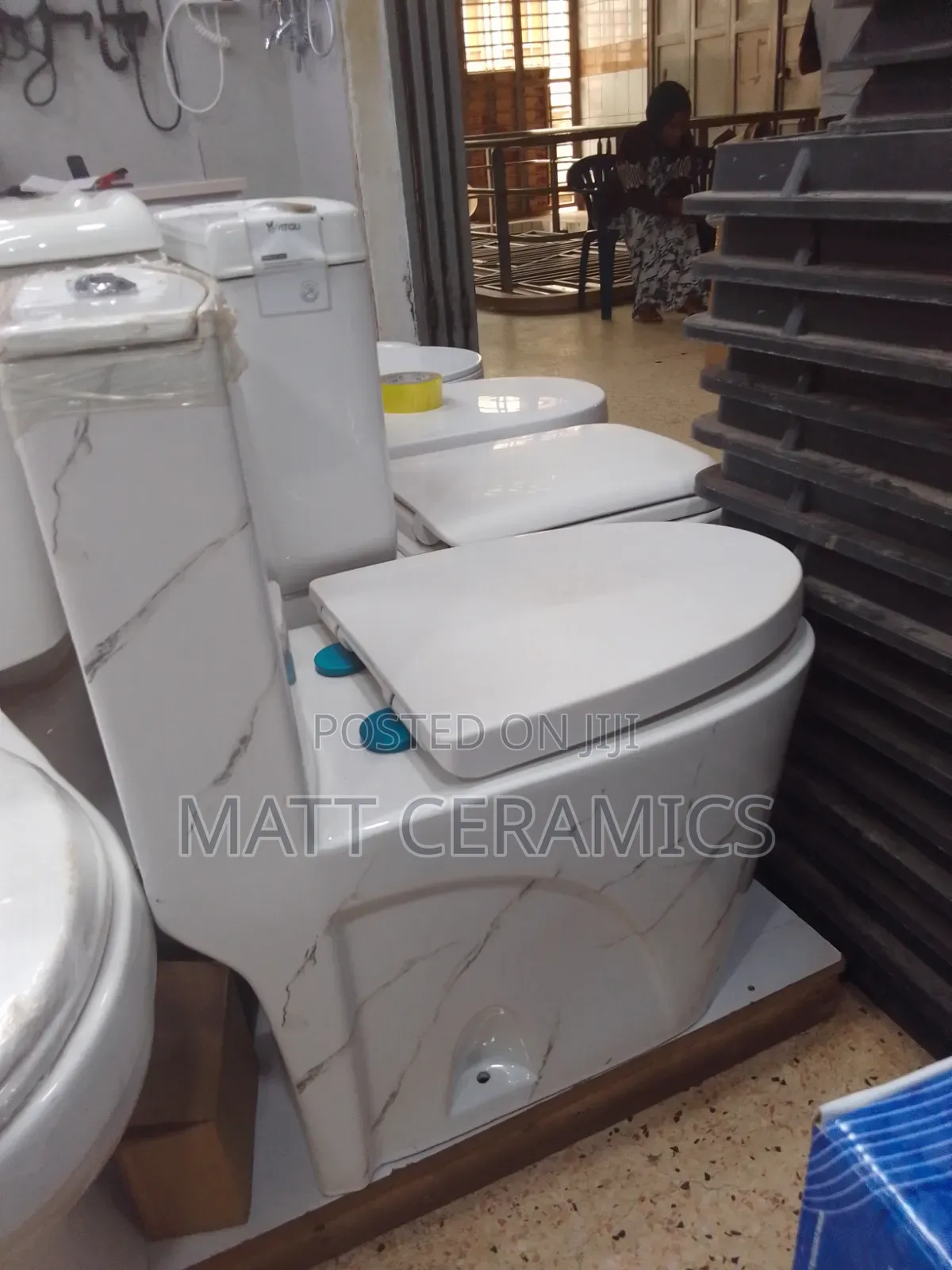 Zebra Colored Toilet Seat