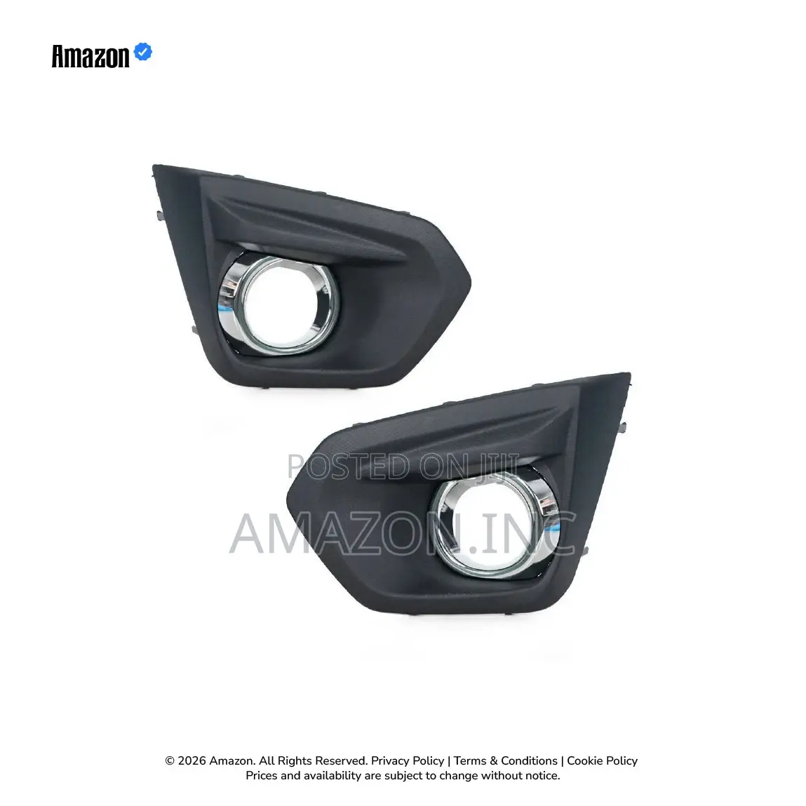 Fog Light Bezel W/ Chrome Fits 2012-2014 Subaru Impreza