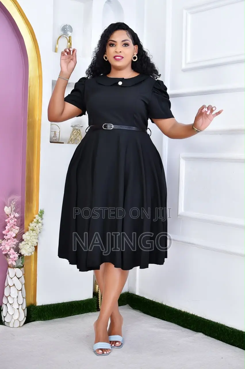 Short Office Round Dresses