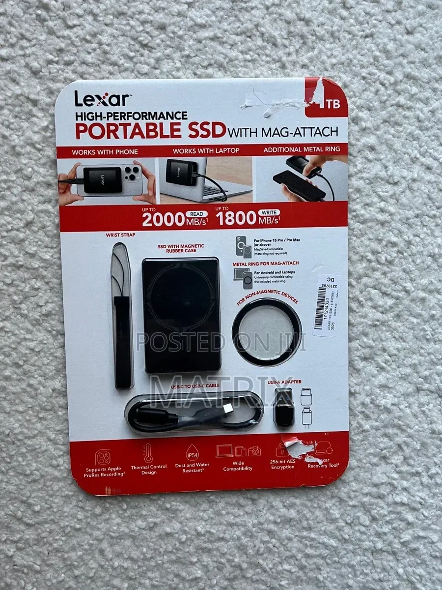 Lexar 1TB Portable External SSD,