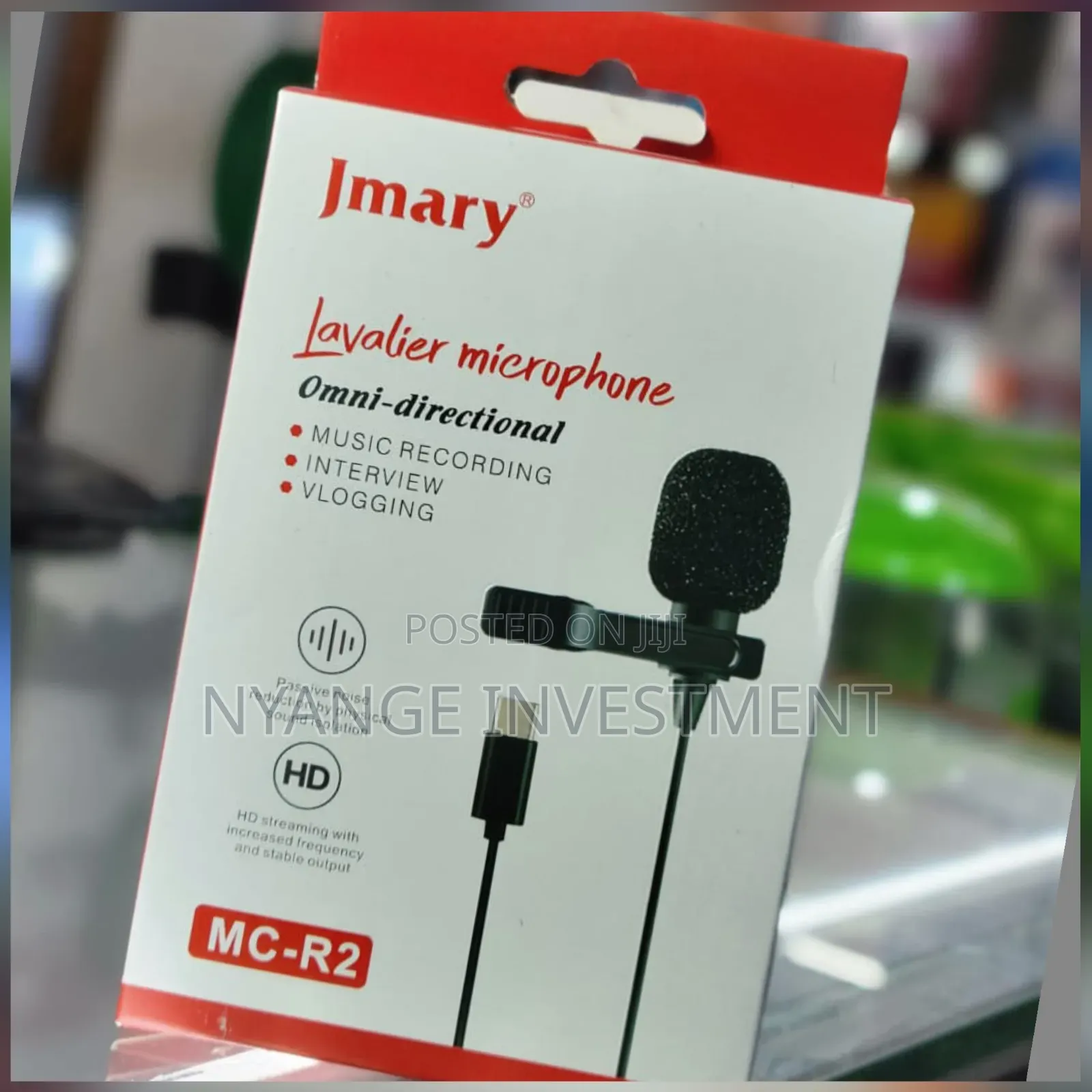 Jmary MC-R2 Lavalier Microphone for Type-C Devices