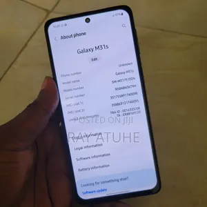 Samsung Galaxy M31s 128 GB Gray