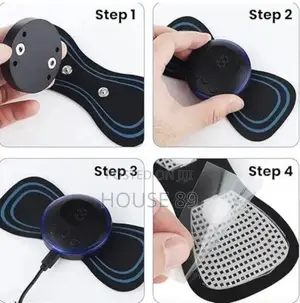 Portable EMS (Electrical Muscle Stimulation) Butterfly-Shaped Massager