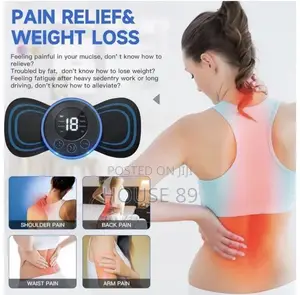 Portable EMS (Electrical Muscle Stimulation) Butterfly-Shaped Massager