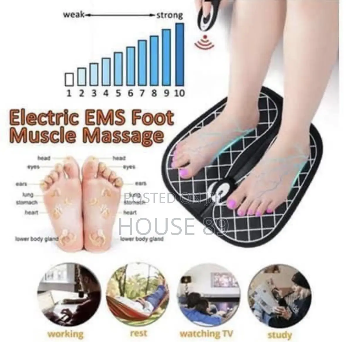 EMS Electric Foot Massager