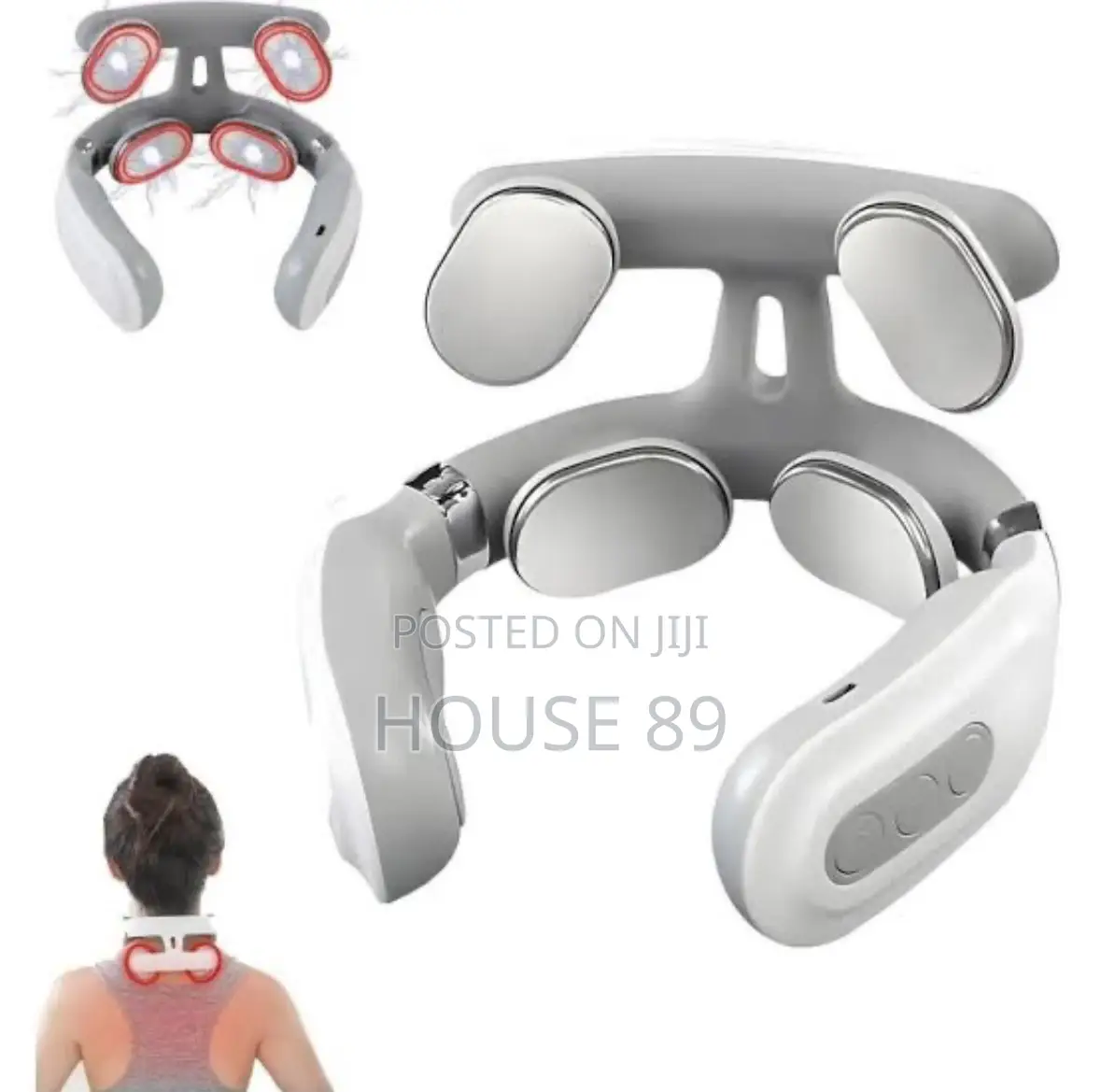 4 Head Cervical Spine Massager