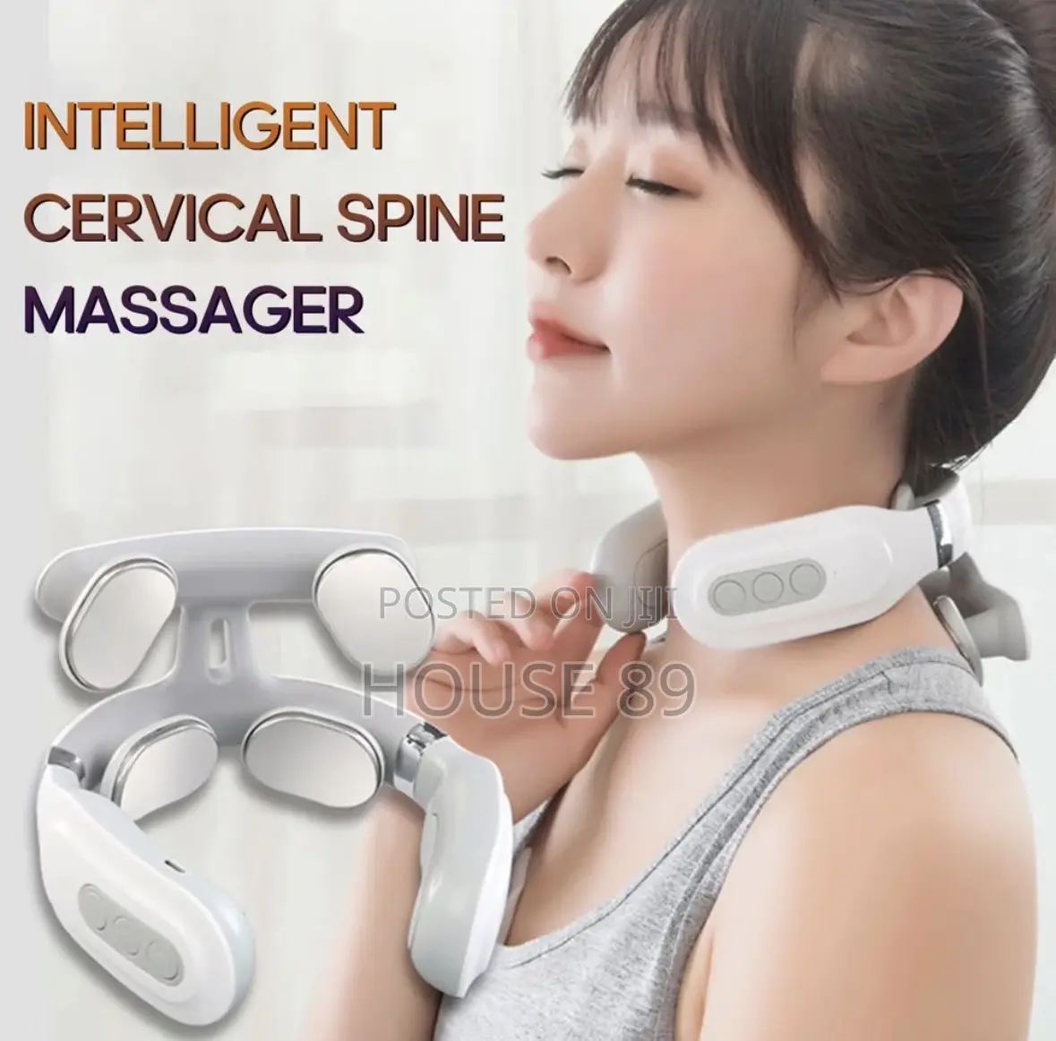 4 Head Cervical Spine Massager