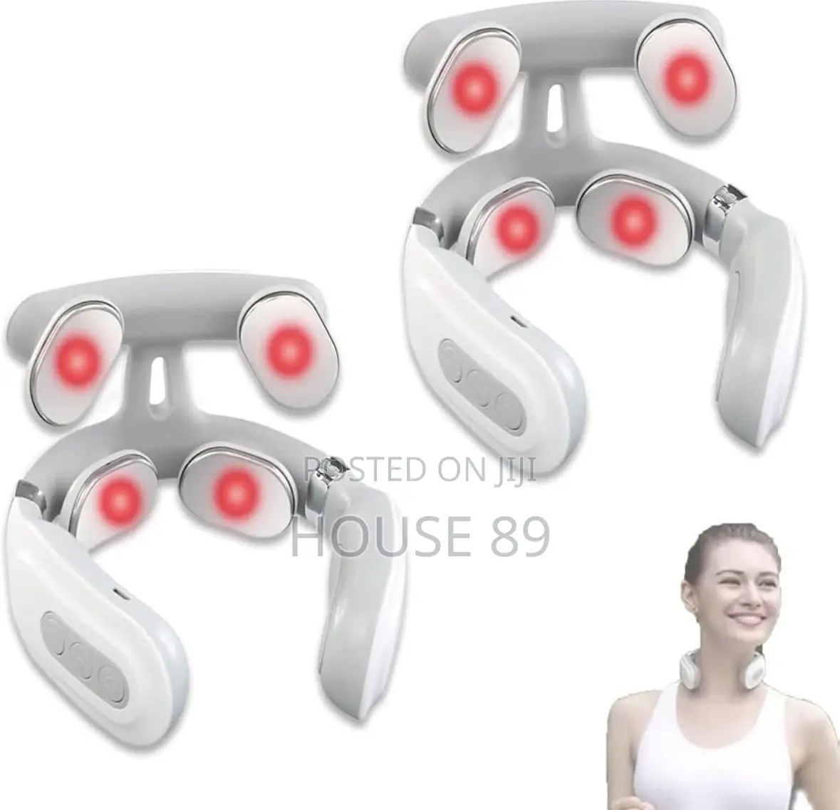 4 Head Cervical Spine Massager