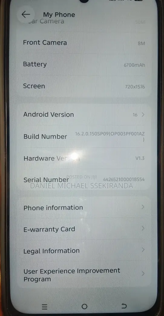 New Tecno Spark 50 128 GB Black