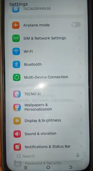 New Tecno Spark 50 128 GB Black