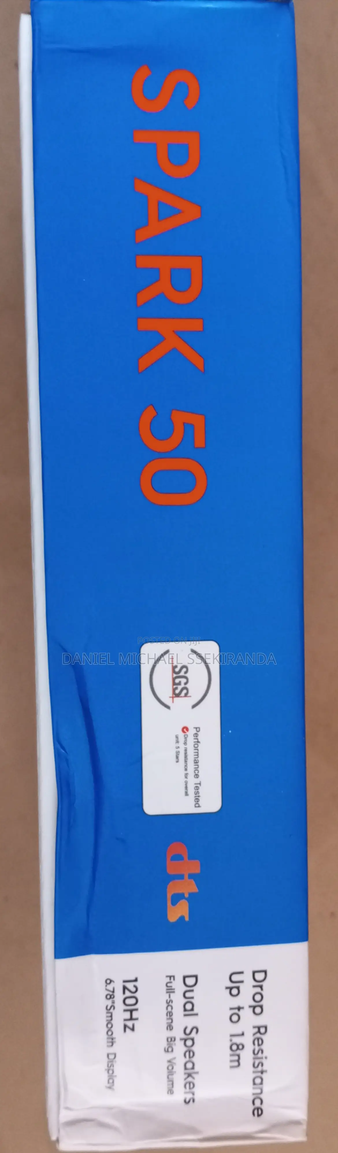 New Tecno Spark 50 128 GB Black