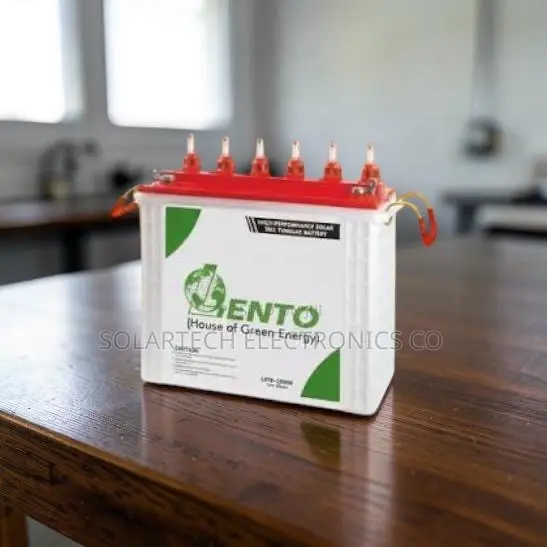 Lento 12V 200Ah Deep Cycle Tubular Inverter Battery