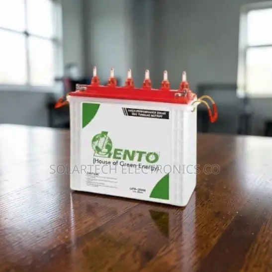 Lento 12V 200Ah Deep Cycle Tubular Inverter Battery