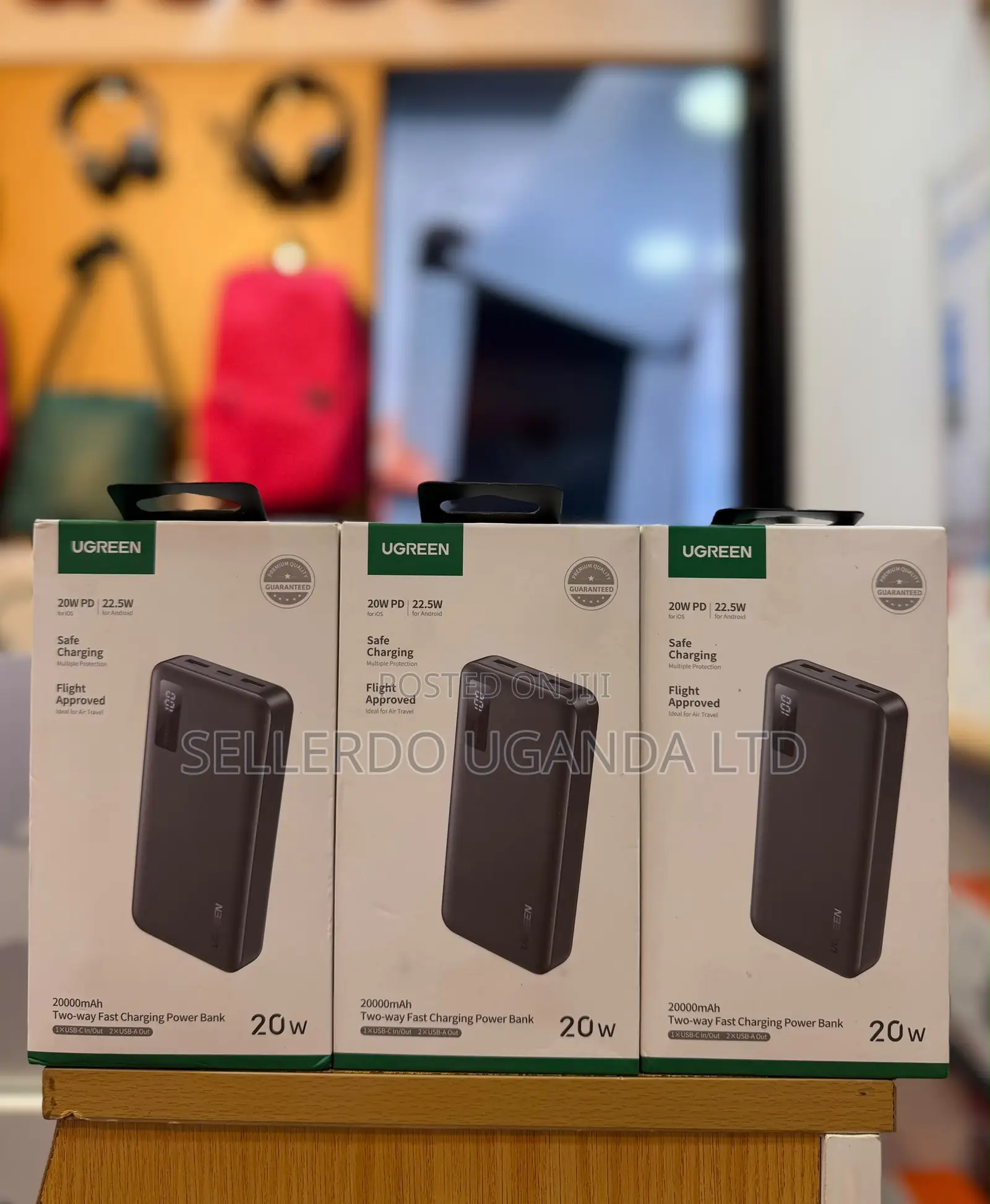 UGreen 20000mAh Two-Way Power Bank