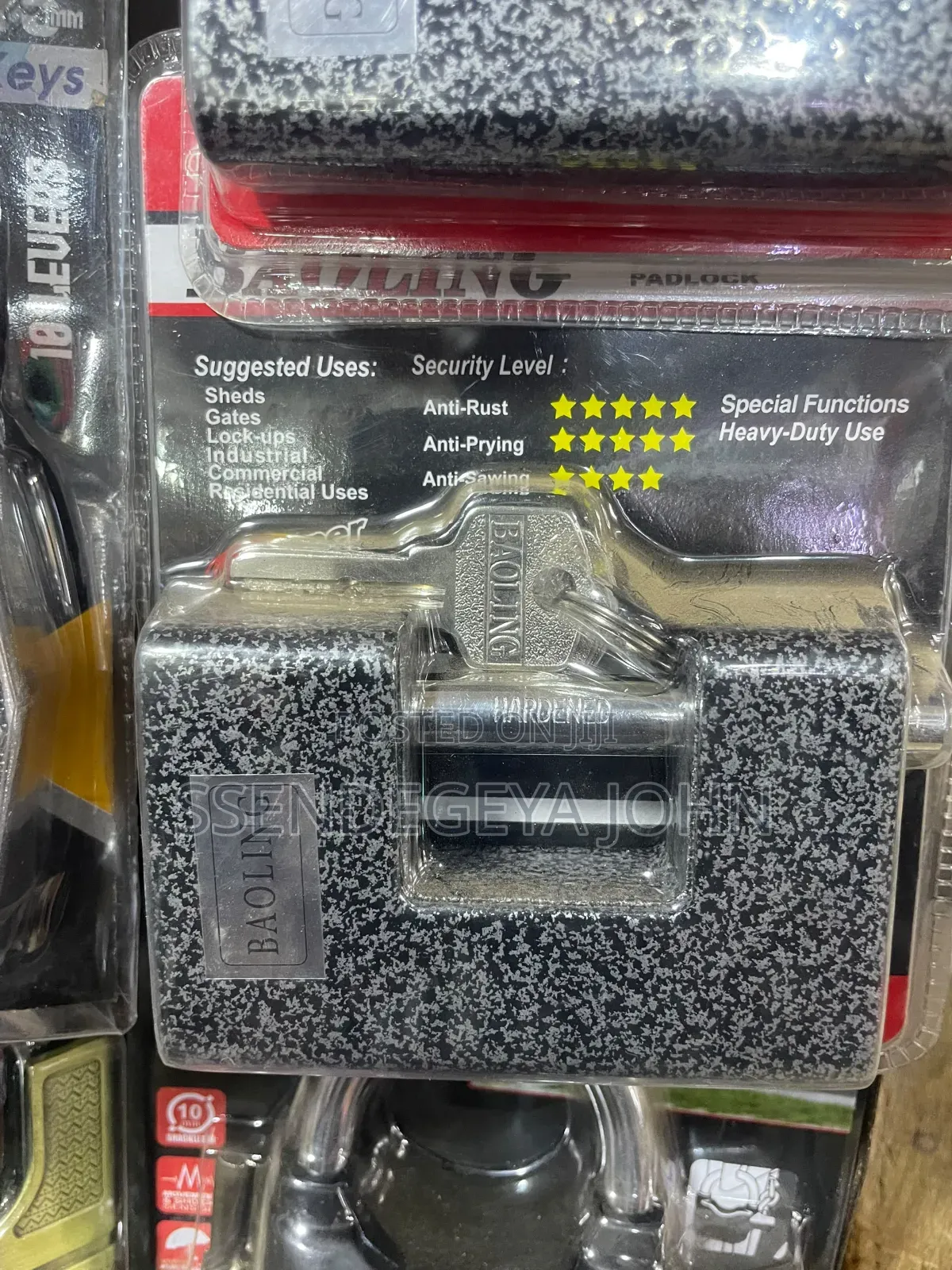 Heavy-Duty Padlock