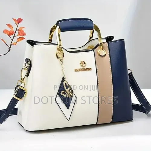 General Women's Contrast Color Tote Bag With Crossbody/Shoulder Strap