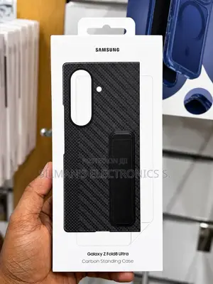 Galaxy Z Fold 8 Ultra Carbon Standing Case