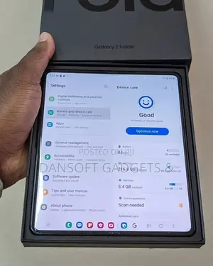 New Samsung Galaxy Z Fold4 256 GB Gray