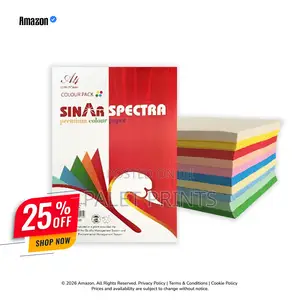 Sinar Spectra A4 80g Color Copy Paper