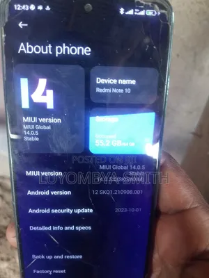 Xiaomi Mi Note 10 64 GB