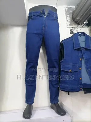 2pc Half Jacket Jeans