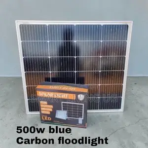 500W Blue Carbon High-Power Solar Floodlight – No Power Bills